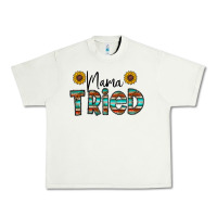 Pistachio mama tried Urban Heavy Tee - CowhideDigitalArt