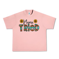 Salmon mama tried Urban Heavy Tee - CowhideDigitalArt