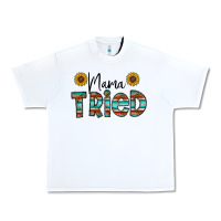 White mama tried Urban Heavy Tee - CowhideDigitalArt