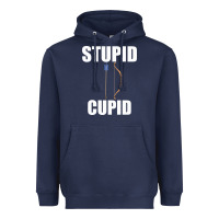 Navy Studip Cupid Heavyweight Hoodie - Bettercallsaul