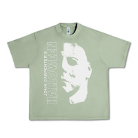 Oil Green halloween michael myers Urban Heavy Tee - artisFamous