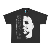 Pigment Black halloween michael myers Urban Heavy Tee - artisFamous