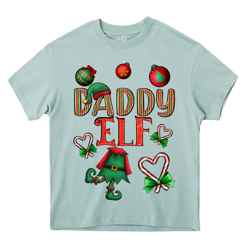 Daddy Elf Heavy Core Tee by BundleAndBundleShop | Teevron