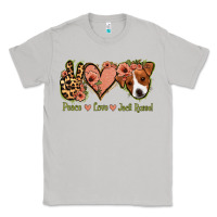 Moon Dust Peace Love Jack Russel Classic Tee - Jasminsmagicworld