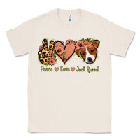 Natural Peace Love Jack Russel Classic Tee - Jasminsmagicworld
