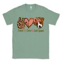 Sage Peace Love Jack Russel Classic Tee - Jasminsmagicworld