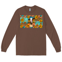 Chestnut Fall cow Long Sleeve Tee - Artiststas
