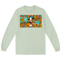 Matcha Fall cow Long Sleeve Tee - Artiststas