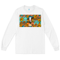 White Fall cow Long Sleeve Tee - Artiststas