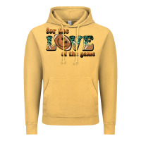 Vintage Mustard for the love  of the game Vintage Hoodie - BarkalooDesign