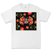 White sugar skull tumbler Premium Tee - BundleAndBundleShop