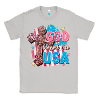 Moon Dust God Blessed the USA Classic Tee - FaDigitalArtStudio
