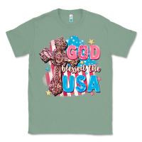 Sage God Blessed the USA Classic Tee - FaDigitalArtStudio