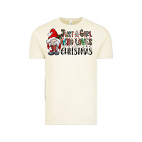 Vintage Arctic just a girk who loves christmas Vintage Tee - CowhideDigitalArt