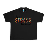 Black she is strong provebs Urban Heavy Tee - CowhideDigitalArt