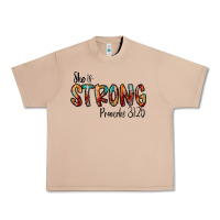 Burro she is strong provebs Urban Heavy Tee - CowhideDigitalArt