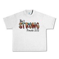 Lunar Rock she is strong provebs Urban Heavy Tee - CowhideDigitalArt
