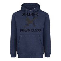 Navy Soldier First Class Heavyweight Hoodie - Bettercallsaul