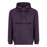 Plum Soldier First Class Heavyweight Hoodie - Bettercallsaul
