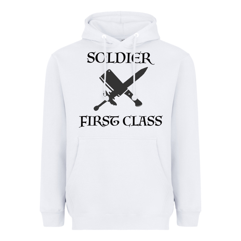 Soldier First Class Heavyweight Hoodie by Bettercallsaul | Teevron