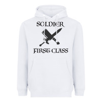White Soldier First Class Heavyweight Hoodie - Bettercallsaul