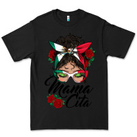 Black mexican mamacita messy bun Premium Tee - BundleAndBundleShop