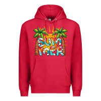 Cardinal summer waves and sun Premium Hoodie - BarkalooDesign