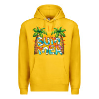 Lemon summer waves and sun Premium Hoodie - BarkalooDesign