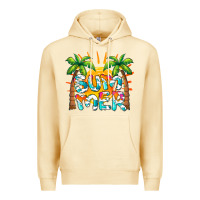 Pina Colada summer waves and sun Premium Hoodie - BarkalooDesign