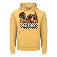 Vintage Mustard football vibes Vintage Hoodie - BarkalooDesign