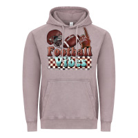 Football Vibes Vintage Hoodie | Teevron