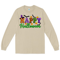 Mushroom Happy halloween Long Sleeve Tee - Artiststas