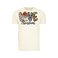 Vintage Arctic Love Christmas Santa Vintage Tee - CowhideDigitalArt