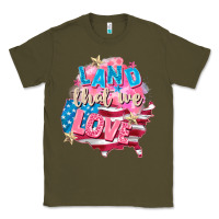Army Green Merica leopard lightning bolt Classic Tee - FaDigitalArtStudio