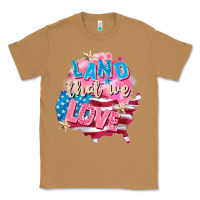 Toasted Coconut Merica leopard lightning bolt Classic Tee - FaDigitalArtStudio
