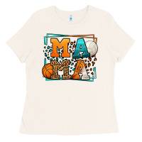 Bone Basketball and Volleyball mama Mother's Day Ladies Tee - LillyAllenDesigns