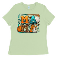 Matcha Basketball and Volleyball mama Mother's Day Ladies Tee - LillyAllenDesigns