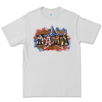 Dove Grey patriotic mama Premium Tee - BundleAndBundleShop