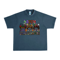 Midnight Navy happy hallothanksmas Urban Heavy Tee - SublimationCraftShop