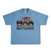 Pebble Blue happy hallothanksmas Urban Heavy Tee - SublimationCraftShop