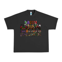 Pigment Black happy hallothanksmas Urban Heavy Tee - SublimationCraftShop