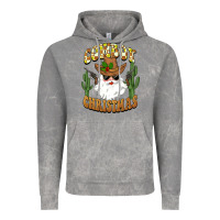 Cloud Rock cowboy christmas santa Vintage Hoodie - BarkalooDesign