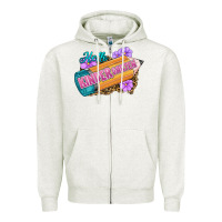 Oatmeal Heather kinder garten Zipper Hoodie - RanaPortraitStore