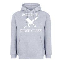 Heather Grey Soldıer First Class Heavyweight Hoodie - Bettercallsaul