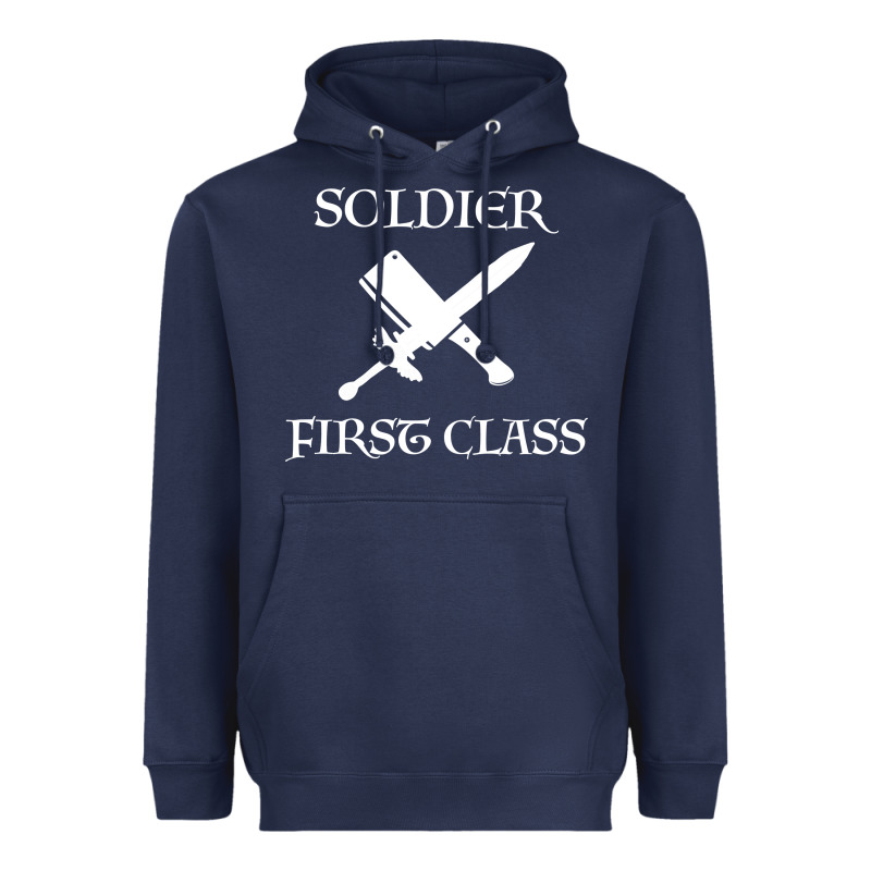 Soldıer First Class Heavyweight Hoodie by Bettercallsaul | Teevron
