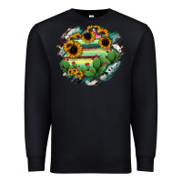 Black Aguascalientes State Of Mexico Map Premium Sweatshirt - RanaPortraitStore