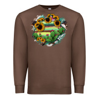 Chestnut Aguascalientes State Of Mexico Map Premium Sweatshirt - RanaPortraitStore