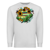 Dove Grey Aguascalientes State Of Mexico Map Premium Sweatshirt - RanaPortraitStore