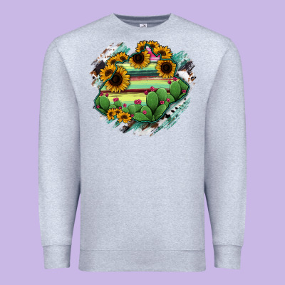 Aguascalientes State Of Mexico Map Premium Sweatshirt Designed By Ranaportraitstore