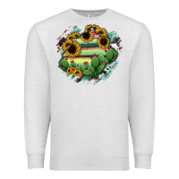 Oatmeal Heather Aguascalientes State Of Mexico Map Premium Sweatshirt - RanaPortraitStore